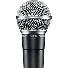 Вокальный микрофон SHURE SM58-LC, Комплектация: Кабель XLR, Переключатель: Нет, Диапазон частот: От 50 Гц до 15000 Гц, Цвет: Grey