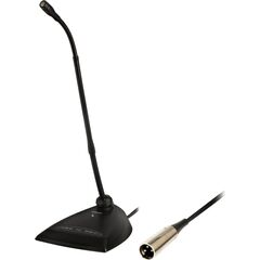 Микрофон Microflex® MX412D/C, Переключатель отключения звука: Да, Индикатор статуса: Led, Предусилитель входит в комплект: Да, Вывод кабеля: Снизу, Настольное крепление:  Встроено, Капсюль: Кардиоидный