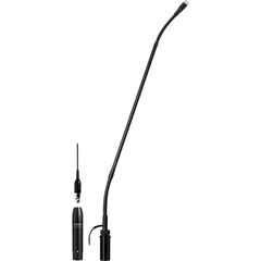 Микрофон Microflex® MX418SE/N, Переключатель отключения звука: Нет, Индикатор статуса: Нет, Предусилитель входит в комплект: Нет, Вывод кабеля: Сбоку или снизу, Настольное крепление: A412b, Капсюль: Нет