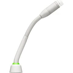 Микрофон Microflex® MX405WLP/N, Крепление на поверхность: Нет, Индикатор статуса: Двухцветный, Предусилитель входит в комплект: Нет, Настольное крепление: Нет, Разъем: 6-Pin Modular Connector, Капсюль: Нет, Цвет: White
