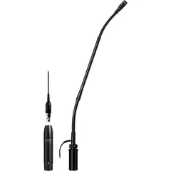 Микрофон Microflex® MX412SE/S, Переключатель отключения звука: Нет, Индикатор статуса: Нет, Предусилитель входит в комплект: Нет, Вывод кабеля: Сбоку или снизу, Настольное крепление: A412b, Капсюль: Суперкардиоидный