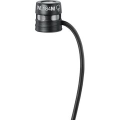 Петличный микрофон WL184M, Разъем:  Lemo3, Цвет: Black