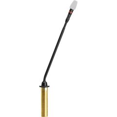 Микрофон Microflex® MX410R/N, Крепление на поверхность: Встроенное, Индикатор статуса: Световое кольцо, Предусилитель входит в комплект: Да, Настольное крепление:  Встроено, Разъем: 5 Pin Xlr, Капсюль: Нет, Цвет: Black