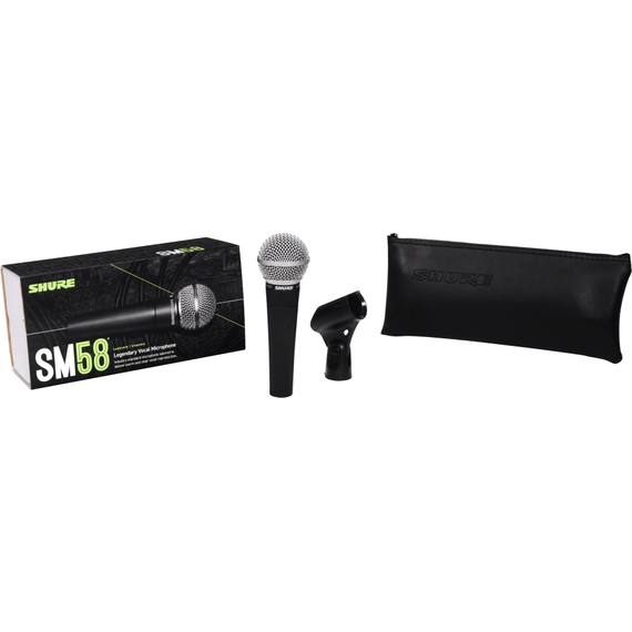 Вокальный микрофон SHURE SM58-LC, Комплектация: Без кабеля, Переключатель: Нет, Диапазон частот: От 50 Гц до 15000 Гц, Цвет: Grey, изображение 6