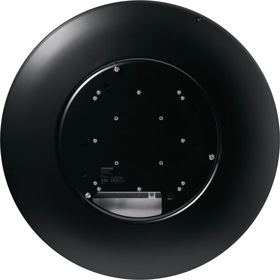 Потолочный круглый микрофонный массив MXA920B-R, Black, Цвет: Black, Форма: Круглый, изображение 5