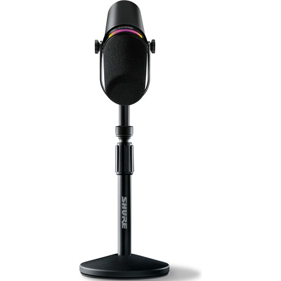 Микрофон для подкаста MV7+-K-BNDL, Black, с подставкой для рабочего стола, Тип подставки: Для рабочего стола, Цвет: Black, изображение 2