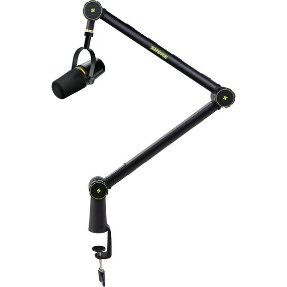 Микрофон для подкаста MV7+-KSHBROADCAST1, Black, с подставкой Boom, Тип подставки: Boom, Цвет: Black