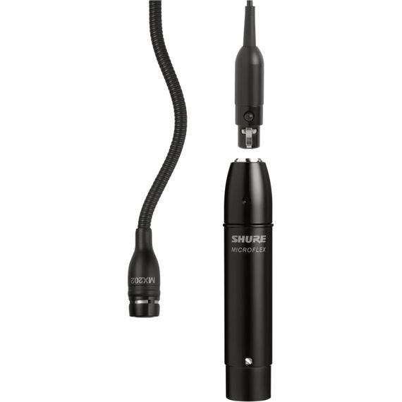 Миниатюрный театрально-хоровой кардиоидный микрофон с предусилителем MX202B/C Black, Сменный картридж: Кардиоидный, Вид: Конденсаторный театрально-хоровой микрофон , Предусилитель входит в комплект: Да, Разъем:  3 Pin Xlr, Поверхностный монтаж: Нет, Цвет: Black