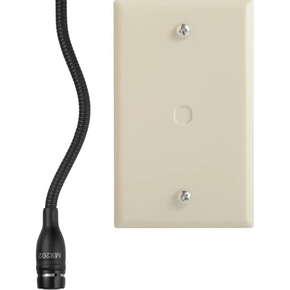 Миниатюрный театрально-хоровой кардиоидный подвесной микрофон с предусилителем MX202BP/C Black, Сменный картридж: Кардиоидный, Вид: Конденсаторный театрально-хоровой микрофон , Предусилитель входит в комплект: Да, Разъем: Винтовые клеммы, Поверхностный монтаж: Встроенный, Цвет: Black