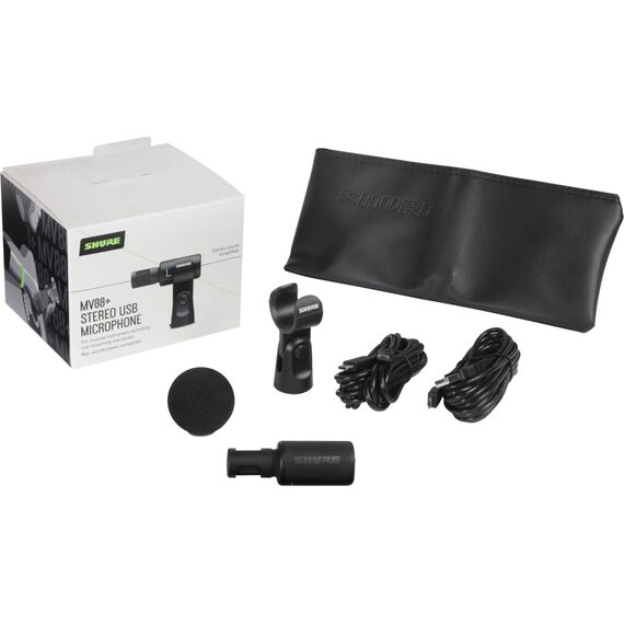 Конденсаторный стереофонический микрофон MV88+STEREO-USB, изображение 7