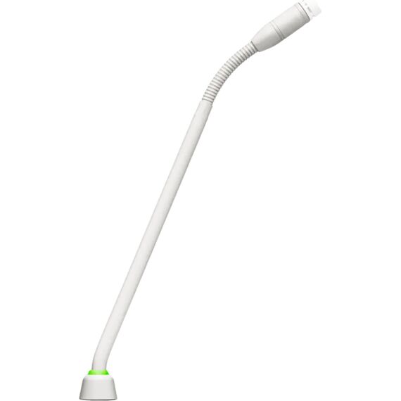 Микрофон Microflex® MX410 на гусиной шее 25,4 см, 6-Pin Modular Connector, White