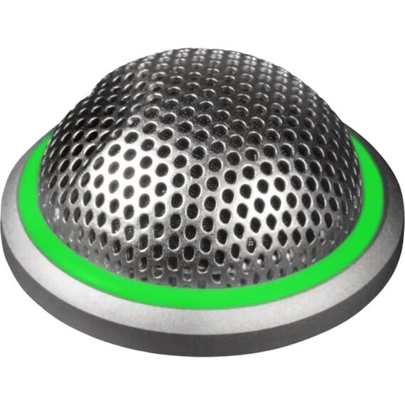 Низкопрофильный врезной конденсаторный микрофон c индикатором MX395AL/C-LED, 5 Pin Xlr, Silver, Индикатор статуса: Двухцветный, Разъем: 5 Pin Xlr, Капсюль: Кардиоидный, Цвет:  Silver