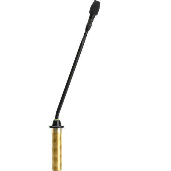 Микрофон Microflex® MX410 на гусиной шее 25,4 см с предусилителем, 5 Pin Xlr, Black, Крепление на поверхность: Mx400smp , Индикатор статуса: Двухцветный, Предусилитель входит в комплект: Да, Настольное крепление:  Встроено, Разъем: 5 Pin Xlr, Капсюль: Кардиоидный, Цвет: Black