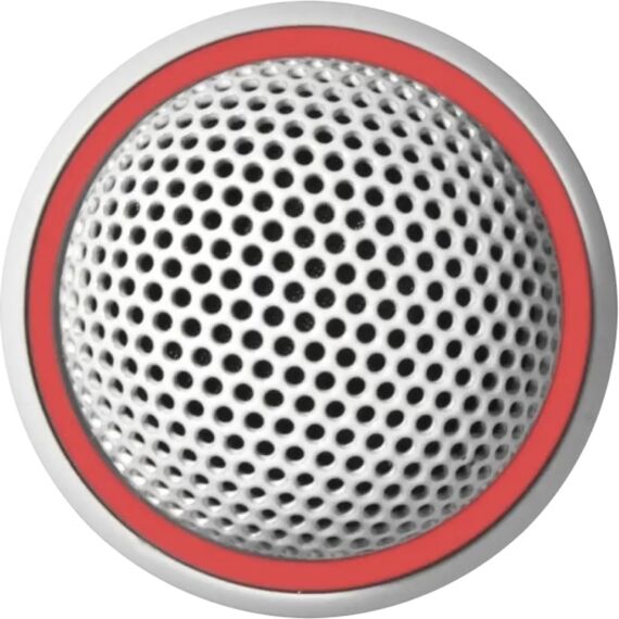 Низкопрофильный врезной конденсаторный микрофон c индикатором MX395W/O-LED, 5 Pin Xlr, White, Индикатор статуса: Двухцветный, Разъем: 5 Pin Xlr, Капсюль: Всенаправленный, Цвет: White, изображение 2