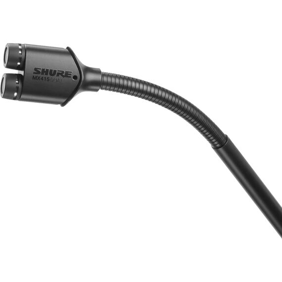 Двухкапсюльный микрофон на гусиной шее Microflex MX415DUAL/C, изображение 3