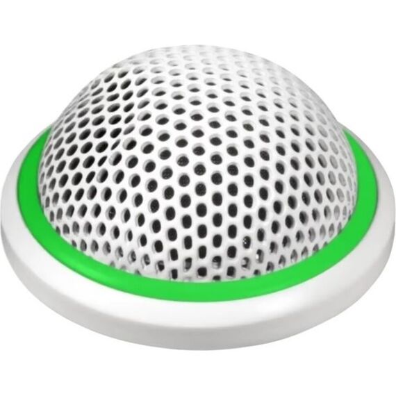 Низкопрофильный врезной конденсаторный микрофон с индикатором MX395W/C-LED, 5 Pin Xlr, White, Индикатор статуса: Двухцветный, Разъем: 5 Pin Xlr, Капсюль: Кардиоидный, Цвет: White