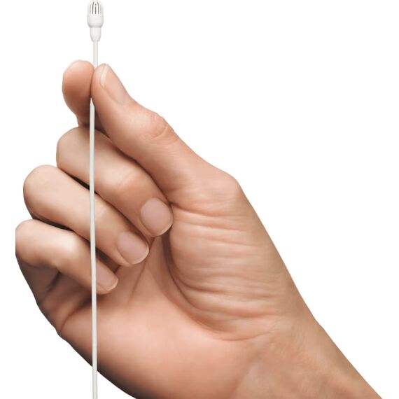 Миниатюрный петличный микрофон TL47W/O-MTQG, White, Разъем: Mtqg, Цвет: White, изображение 2