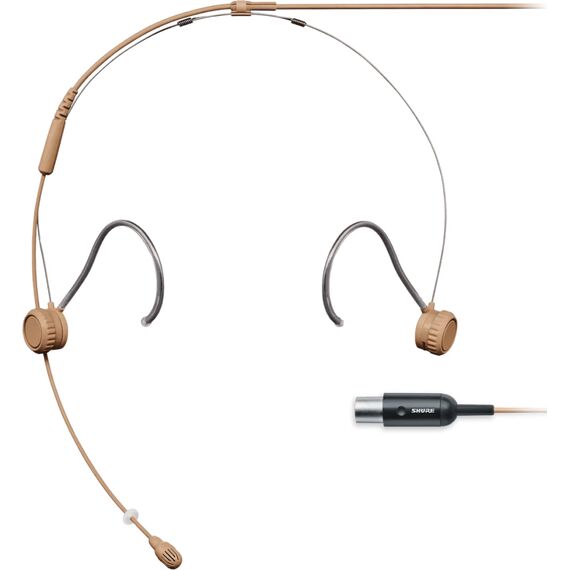 Субминиатюрный головной микрофон TwinPlex TH53C/O-MTQG, Cocoa, Разъем: Mtqg, Цвет: Cocoa