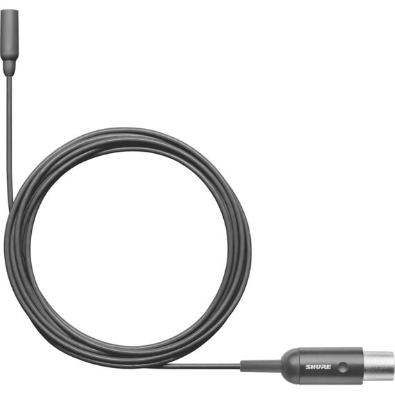 Миниатюрный петличный микрофон TL48B/O-MTQG-A, Black, Разъем: Mtqg, Цвет: Black