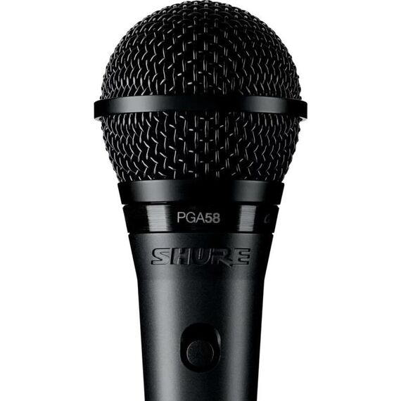 Вокальный микрофон PGA58-XLR-E, без штатива с кабелем XLR-XLR, Штатив: Нет, Кабель: XLR-XLR