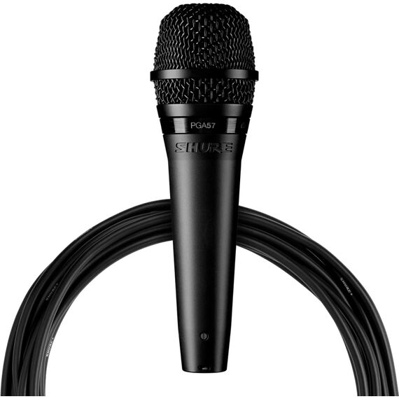 Кардиоидный Динамический Инструментальный микрофон PGA57-XLR, Кабель: XLR-XLR, изображение 2