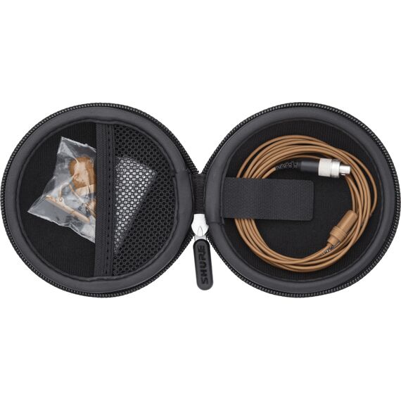 Петличный микрофон UL4C/C-LM3-A, Cocoa, Разъем:  Lemo3, Цвет: Cocoa, изображение 3