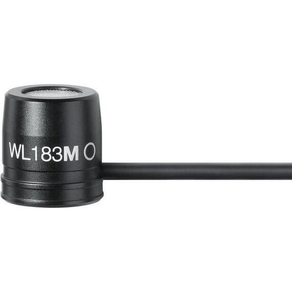 Всенаправленный петличный микрофон WL183MB/O-LM3, Black, Разъем:  Lemo3, Цвет: Black, изображение 2