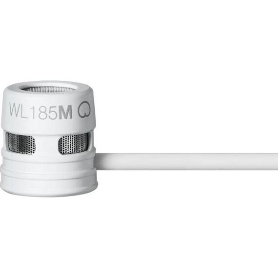 Низкопрофильный кардиоидный петличный микрофон WL185MW/C-LM3, White, Разъем:  Lemo3, Цвет: White, изображение 2