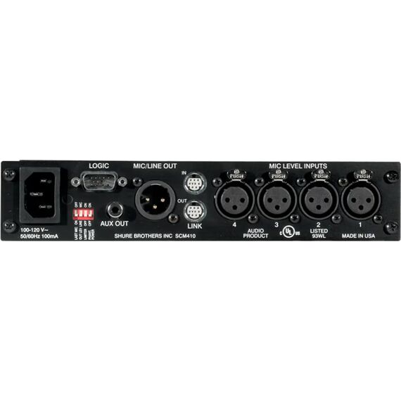 Четырехканальный автоматический микшер SCM410, изображение 2