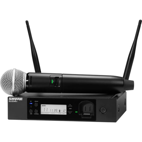 Двухдиапазонная вокальная система GLXD24R+E/SM58-Z4, Микрофонный капсюль: SM58