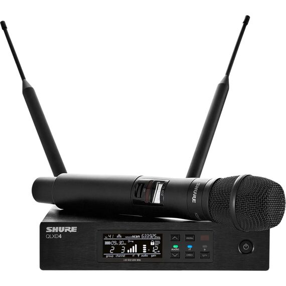 Портативная беспроводная микрофонная система QLXD24E/KSM9-G51, Микрофонный капсюль: KSM9, Диапазон частот: G51: 470–534 МГц