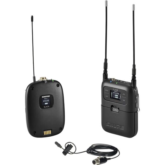 Портативная беспроводная система SLXD15/DL4B-G59, Микрофонный капсюль: DL4B, Диапазон частот: G59: 470–514 МГц