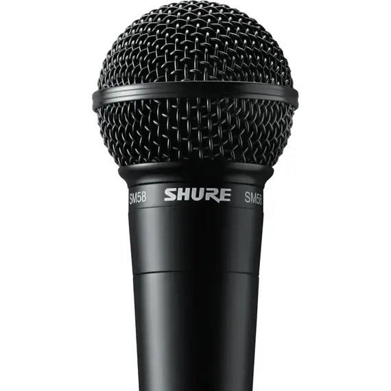 Вокальный микрофон SM58®, без кабеля и переключателя, Black