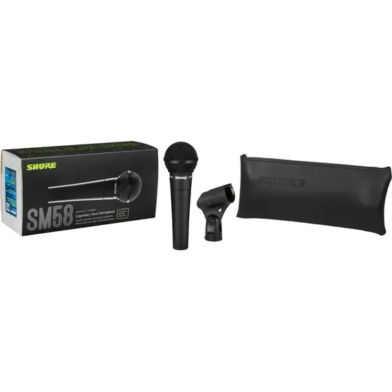 Вокальный микрофон SM58®, без кабеля и переключателя, Black, изображение 3