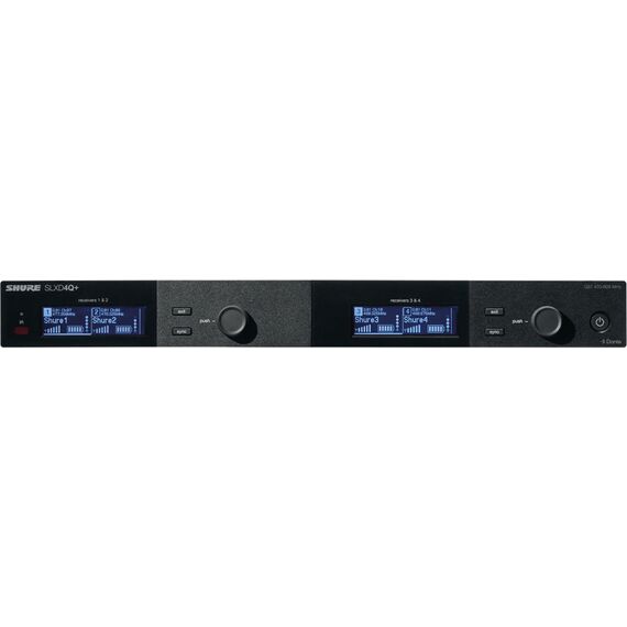 Четырехканальный приемник SLXD4QDAN+ с подключением Dante Audio, изображение 2