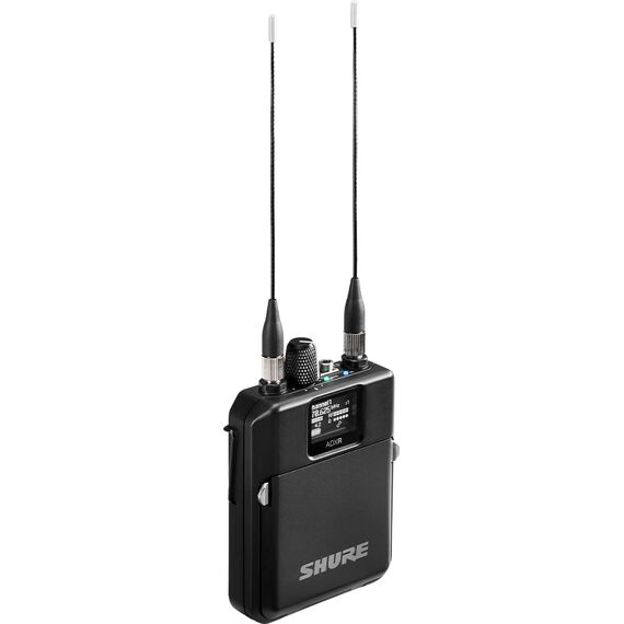 Axient® Цифровой Беспроводной приемник PSM Bodypack ADXR=-A, Диапазон частот: 470 - 636 МГц