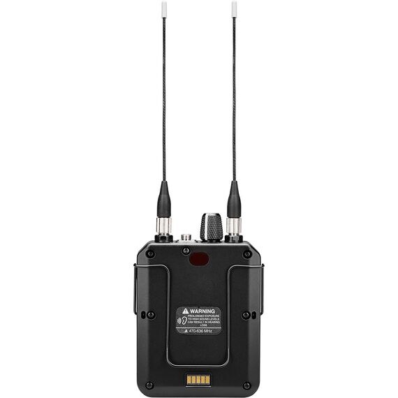 Axient® Цифровой Беспроводной приемник PSM Bodypack ADXR=-A, Диапазон частот: 470 - 636 МГц, изображение 4