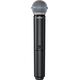 Беспроводная вокальная система BLX24E/B58-S8, Микрофонный капсюль: BETA 58A, Диапазон частот: S8: 823–832 МГц, изображение 2